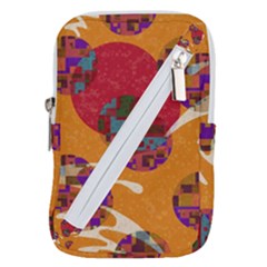 Abstract Backgroundgraphic Wallpaper Belt Pouch Bag (small)