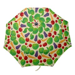 Food Illustration Pattern Texture Folding Umbrellas