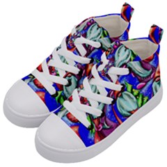 Merry Christmas Kids  Mid-top Canvas Sneakers