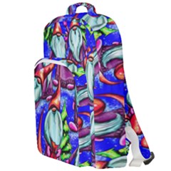 Merry Christmas Double Compartment Backpack