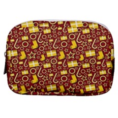 Pattern Paper Fabric Wrapping Make Up Pouch (small)