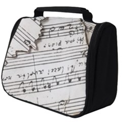 Music Notes Note Music Melody Sound Pattern Full Print Travel Pouch (big) by Ravend