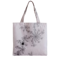 Almond Bread Apple Males Mandelbrot Mathematic Zipper Grocery Tote Bag by danenraven