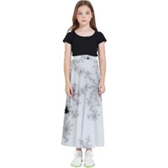 Almond Bread Apple Males Mandelbrot Mathematic Kids  Flared Maxi Skirt by danenraven