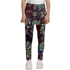 Art 3d Mandelbulb Mandelbrot Fractal Graphic Kids  Skirted Pants by danenraven