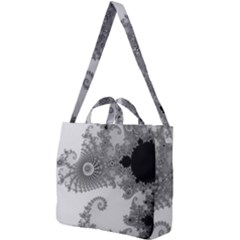 Apple Males Almond Bread Abstract Square Shoulder Tote Bag by danenraven