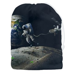 Planet Ball Shaped Universe Science Drawstring Pouch (3xl) by Wegoenart