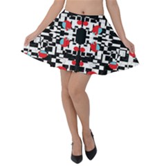A-new-light Velvet Skater Skirt by DECOMARKLLC