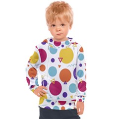 Background Polka Dot Kids  Hooded Pullover