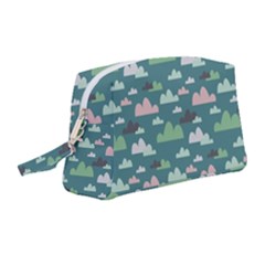 Llama Clouds  Wristlet Pouch Bag (medium) by ConteMonfrey