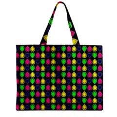 Colorful Mini Hearts Zipper Mini Tote Bag by ConteMonfrey