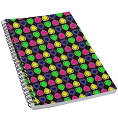 Colorful Mini Hearts 5 5  X 8 5  Notebook by ConteMonfrey