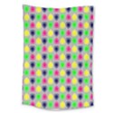 Colorful Mini Hearts Grey Large Tapestry View1