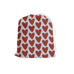 Little Hearts Drawstring Pouch (large) by ConteMonfrey