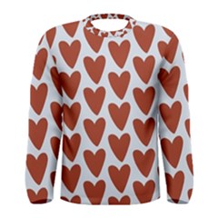 Little Hearts Men s Long Sleeve Tee by ConteMonfrey