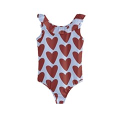 Little Hearts Kids  Frill Swimsuit by ConteMonfrey