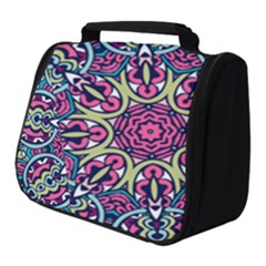 Cold Colors Mandala   Full Print Travel Pouch (small) by ConteMonfrey