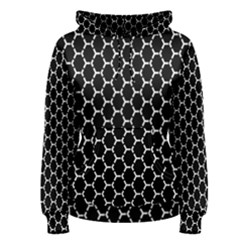 Abstract Beehive Black Women s Pullover Hoodie by ConteMonfrey