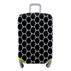 Abstract Beehive Black Luggage Cover (small) by ConteMonfrey