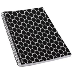 Abstract Beehive Black 5 5  X 8 5  Notebook by ConteMonfrey