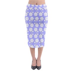 Spring Happiness Midi Pencil Skirt by ConteMonfrey