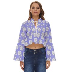 Spring Happiness Boho Long Bell Sleeve Top by ConteMonfrey