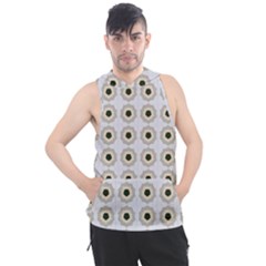 Abstract Blossom Men s Sleeveless Hoodie by ConteMonfrey