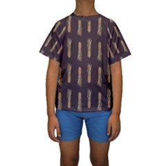 King Pineapple Kids  Short Sleeve Swimwear by ConteMonfrey