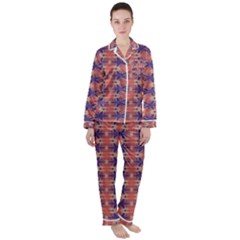 Starfish Satin Long Sleeve Pajamas Set