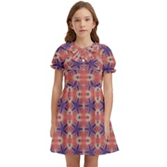 Starfish Kids  Bow Tie Puff Sleeve Dress by ConteMonfrey