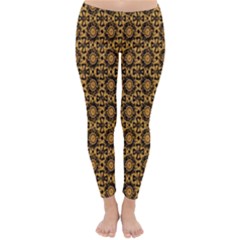 Cat head Caleidoscope Classic Winter Leggings