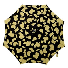 Cow Yellow Black Hook Handle Umbrellas (medium) by ConteMonfrey