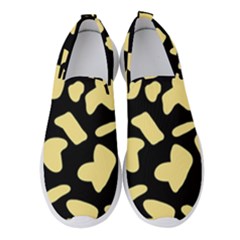 Cow Yellow Black Women s Slip On Sneakers by ConteMonfrey