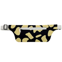 Cow yellow black Active Waist Bag