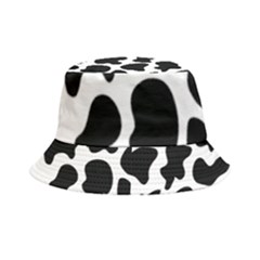 Cow Black And White Spots Inside Out Bucket Hat by ConteMonfrey
