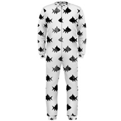 Cute Small Sharks  OnePiece Jumpsuit (Men)