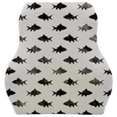 Cute Small Sharks  Car Seat Velour Cushion 