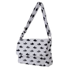 Cute Small Sharks  Full Print Messenger Bag (m)