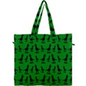 Green dinos Canvas Travel Bag View1