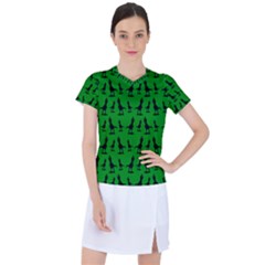 Green dinos Women s Sports Top