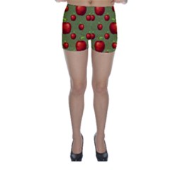 Apples Skinny Shorts by nateshop