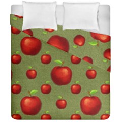 Apples Duvet Cover Double Side (california King Size) by nateshop