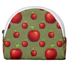 Apples Horseshoe Style Canvas Pouch by nateshop