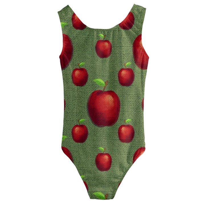 Apples Kids  Cut-Out Back One Piece Swimsuit