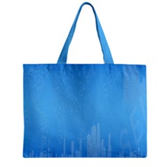 City Zipper Mini Tote Bag by nateshop