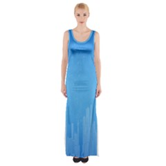 City Thigh Split Maxi Dress by nateshop