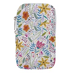 Flowers Waist Pouch (large) by nateshop