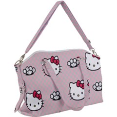 Hello Kitty Canvas Crossbody Bag by nateshop