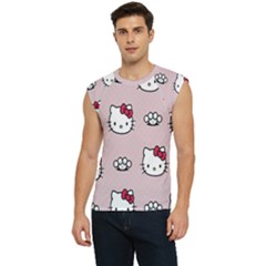 Hello Kitty Men s Raglan Cap Sleeve Tee