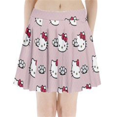 Hello Kitty Pleated Mini Skirt by nateshop